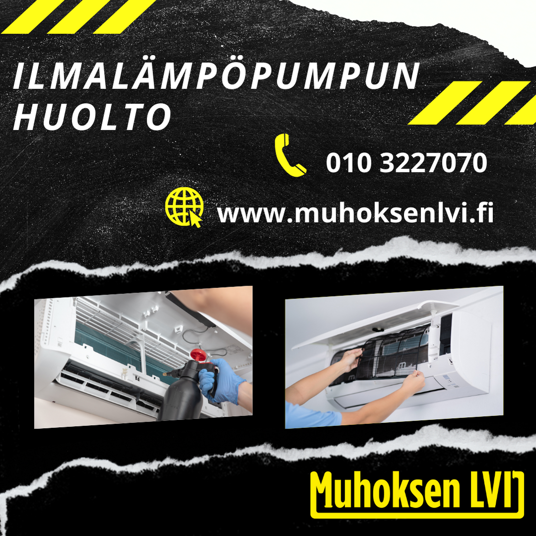 Ilmalämpöpumpun huolto