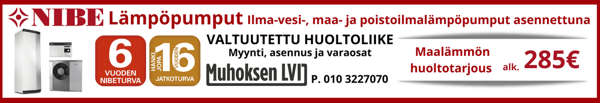 Nibe lämpöpumppu myynti , asennus ja huolto. Valtuutettu huoltoliike , varaosat